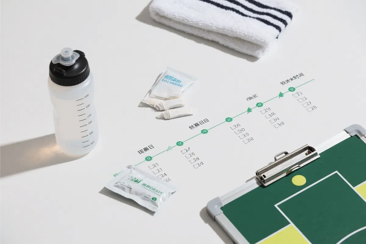 比赛日饮水清单与时间轴：水、电解质、碳水在赛前赛中赛后分配